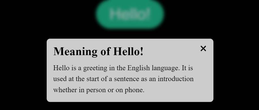 Create a Popup Window Using HTML, CSS, and JavaScript