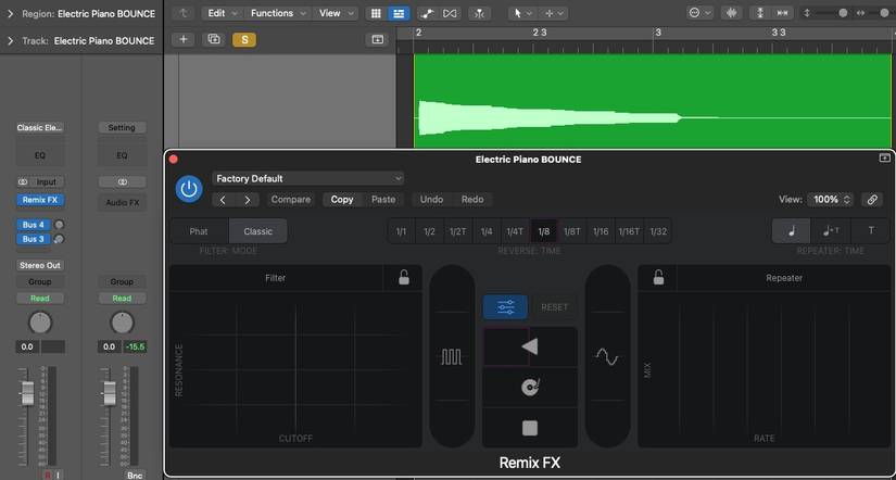 How to Reverse Audio in Logic Pro