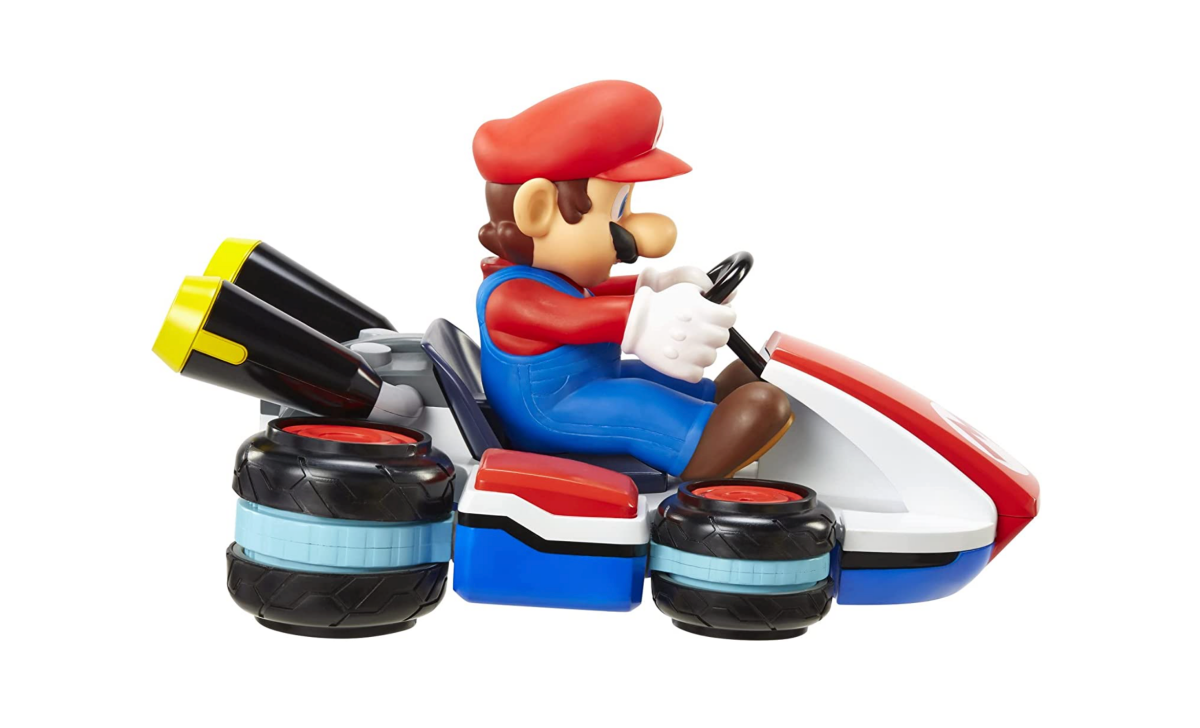 نمای جانبی Super Mario Kart 8 Anti-Gravity Mini RC Racer