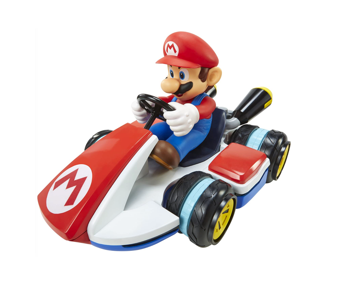 یک مسابقه Super Mario Kart 8 Anti-Gravity Mini RC Racer