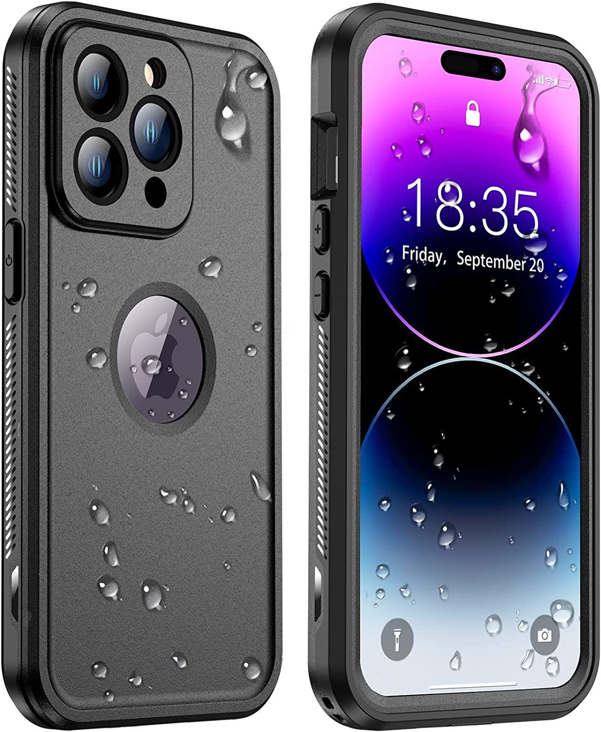 Temdan Waterproof iPhone 14 Pro Max Case