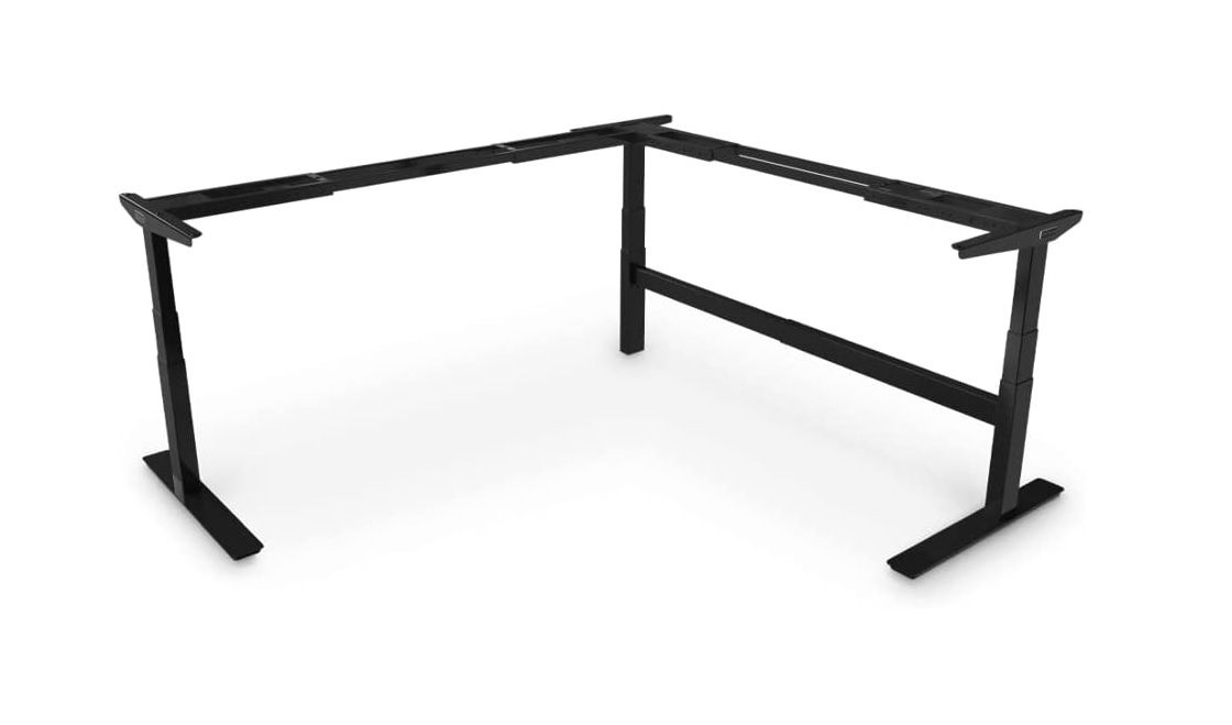 the 3-legged frame model of the UpliftDesk v2 Commercial Standing Desk