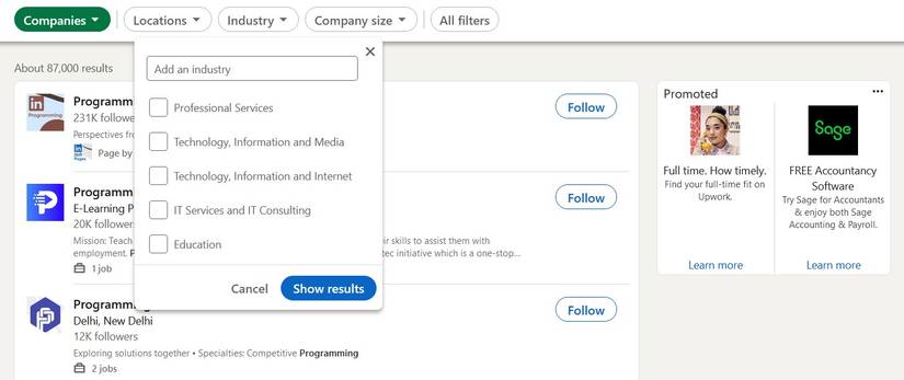 How to Use LinkedIn's Advanced Search for Job Networking