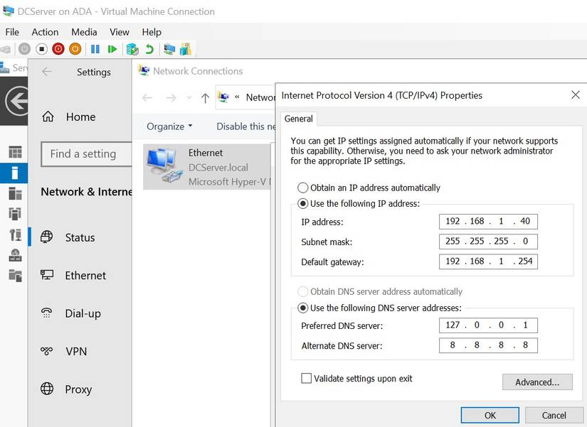 How To Set Up A Network Domain