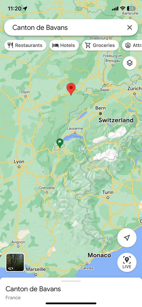 Pin information in Google Maps on iOS