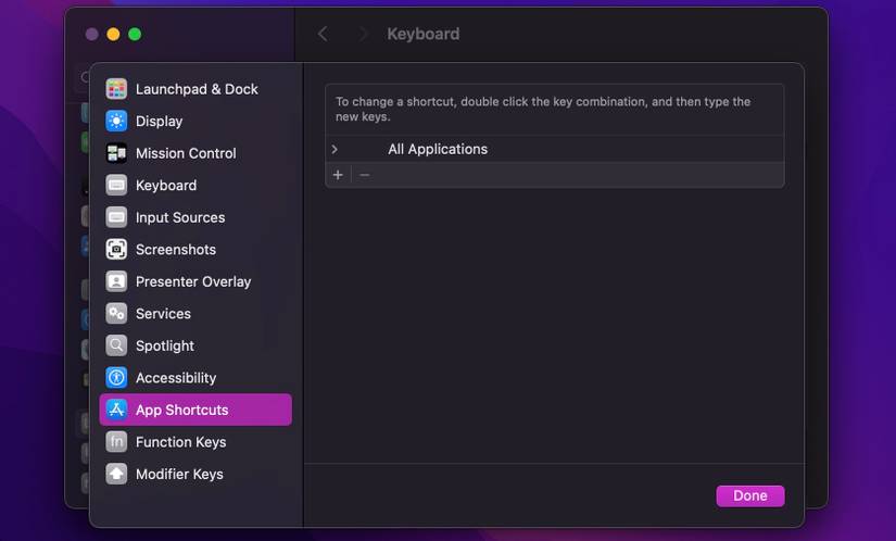 How to Create and Customize Keyboard Shortcuts on a Mac