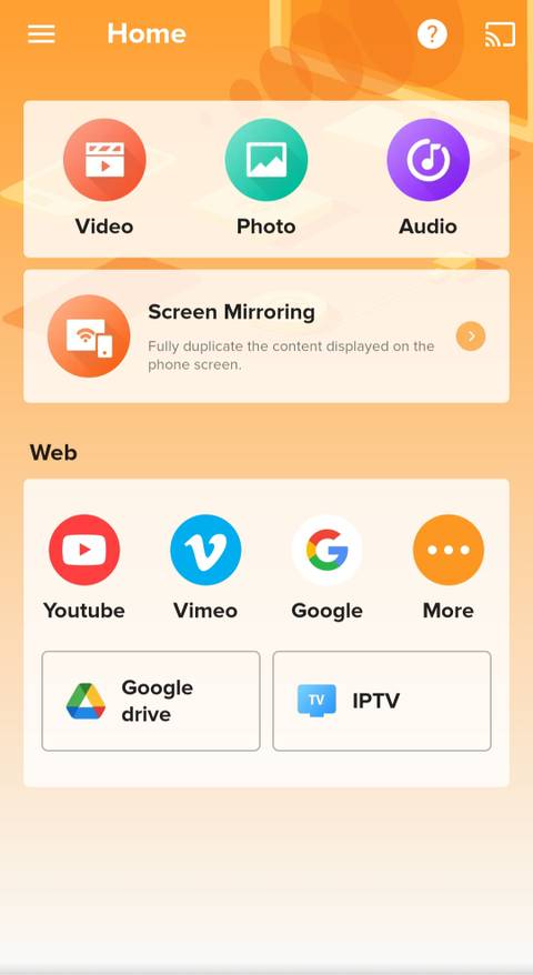 Menu Android Screen Cast The 5 Best Screen Mirroring Apps for Android