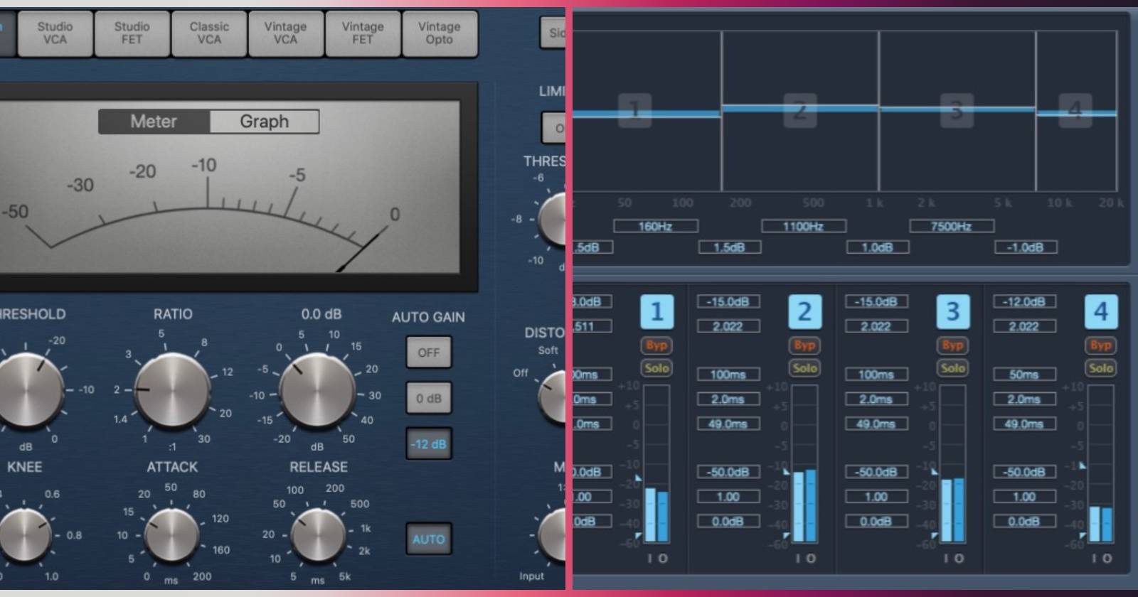 How and When to Use the Compression Plugins in Logic Pro