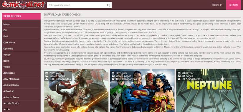 The 7 Best Sites to Download and Read Comic Books