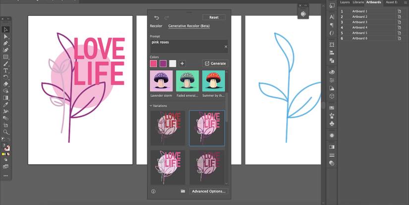 How to Use the Generative Recolor Tool in Adobe Illustrator