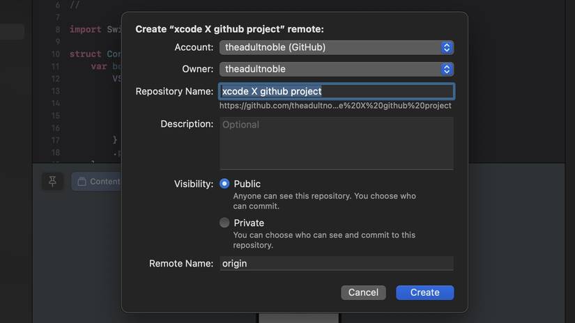 How to Handle GitHub Source and Version Control From Xcode
