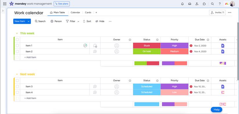 The 6 Best Monday.com Templates for Online Creators