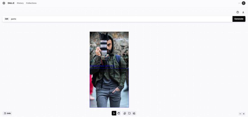 Outpainting Example 3