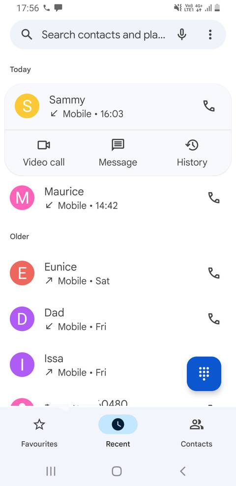 How to Check the Call History for One Contact on Android