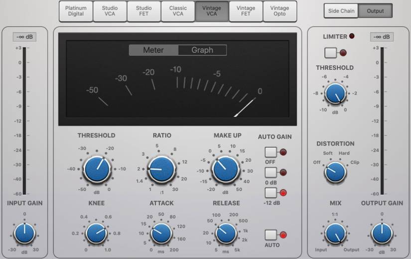 How and When to Use the Compression Plugins in Logic Pro
