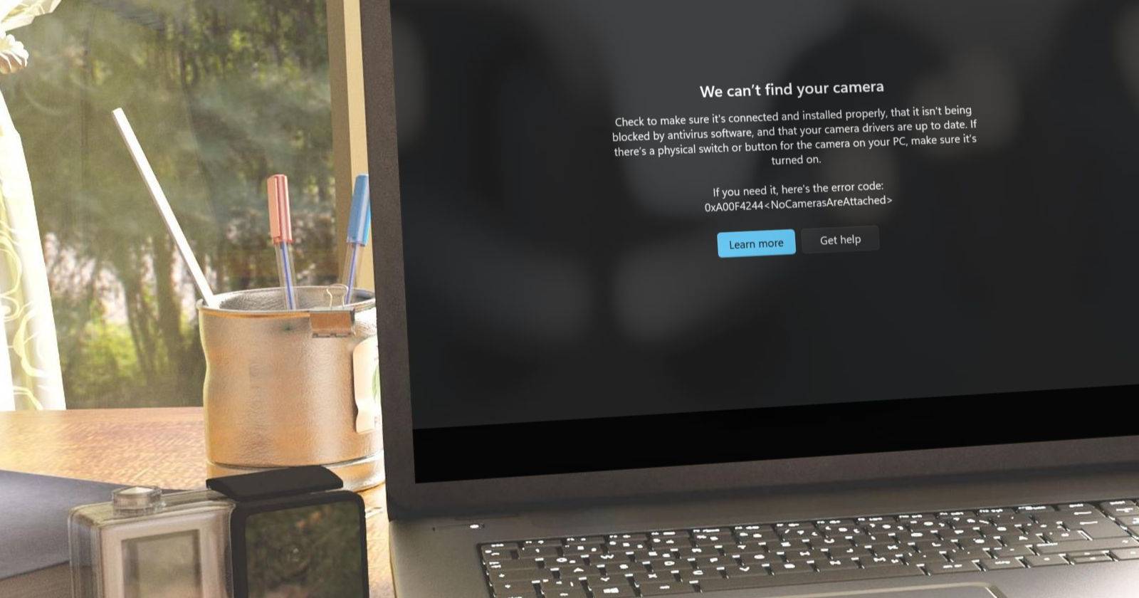 How to Fix the “We Can’t Find Your Camera” Error on Windows 11