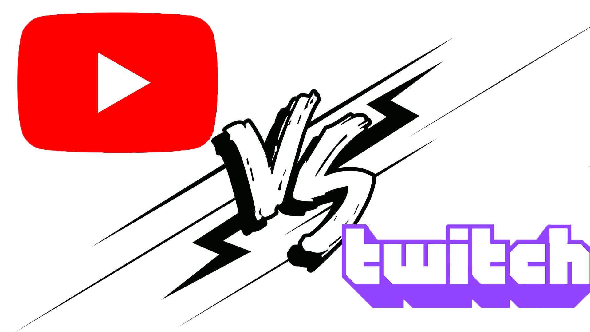 Imagem YouTube VS Twitch 