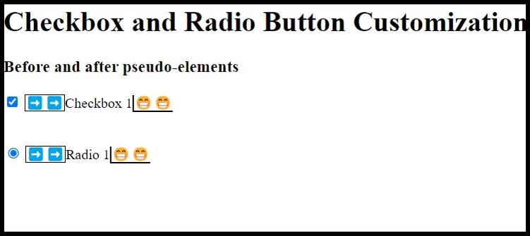 How to Customize Checkboxes and Radio Buttons With CSS