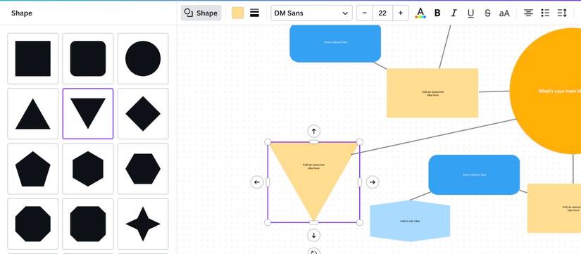 How to Create a Mind Map Using Canva