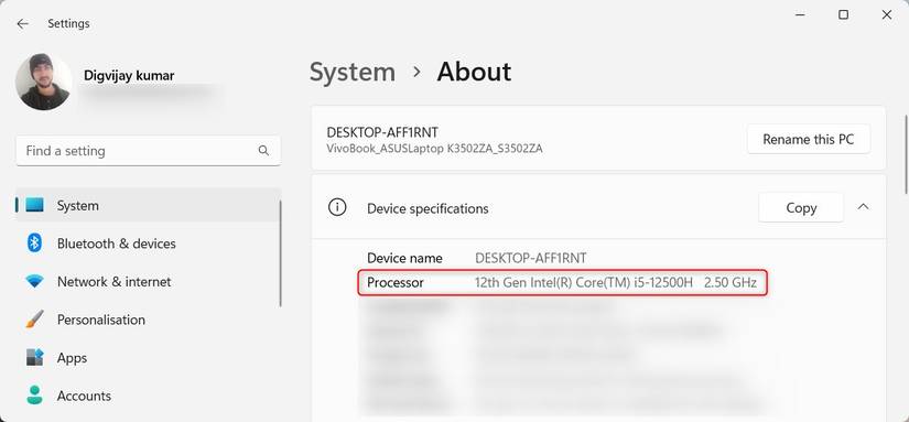 8 Ways to Check Which Intel Processor Generation You Have on Windows