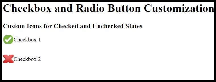 How to Customize Checkboxes and Radio Buttons With CSS