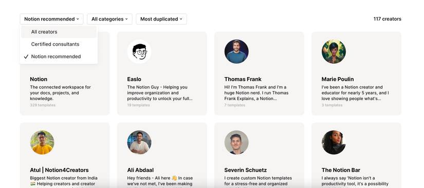 How to Navigate the Redesigned Notion Template Interface