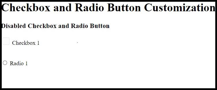 How to Customize Checkboxes and Radio Buttons With CSS