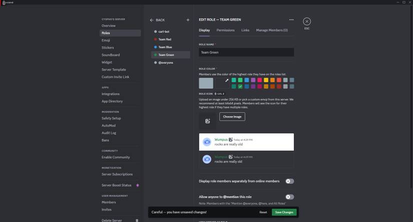 How to Make Reaction Roles on Discord Using Carl-bot