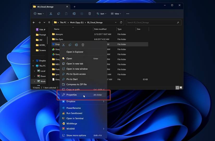 How to Access Dropbox and Google Drive From a Windows Drive Letter