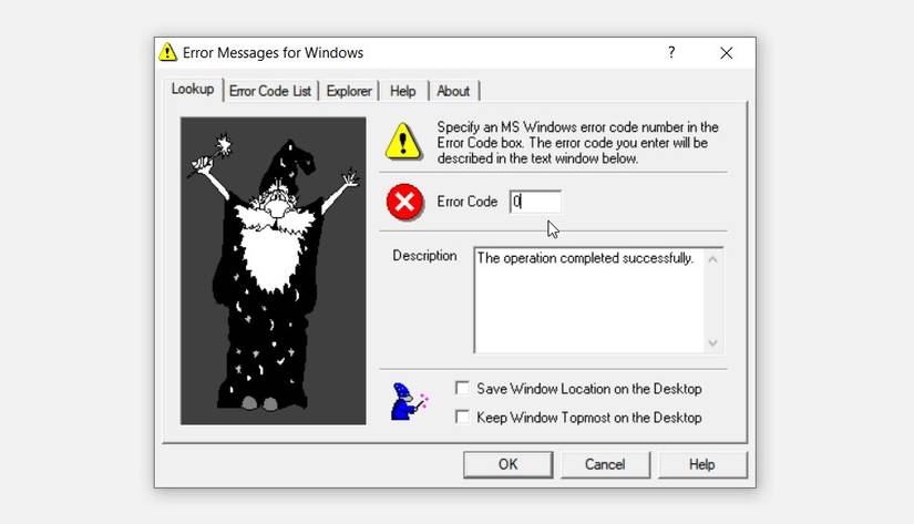 The 10 Best Error Lookup Tools for Windows