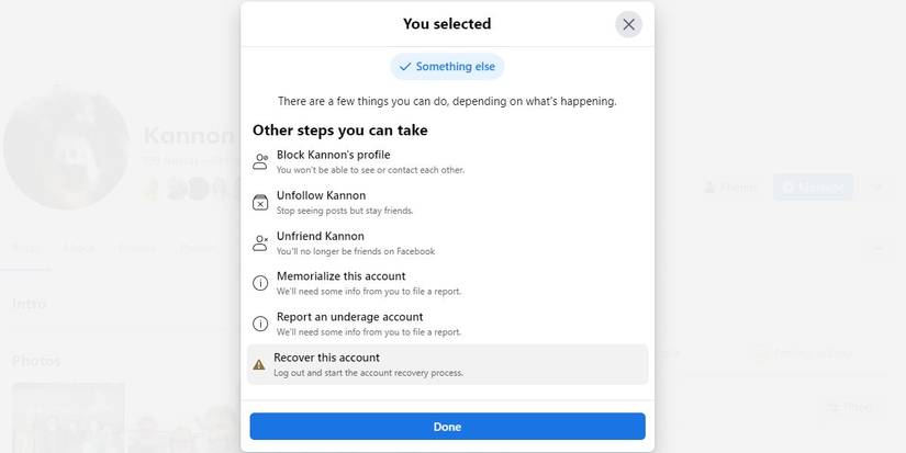 Facebook Recover This Account