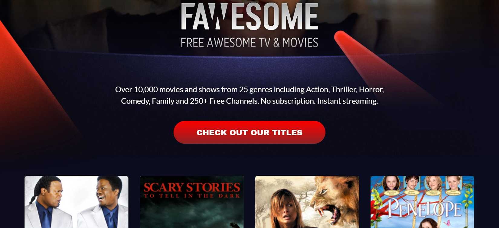 fawesome homepage