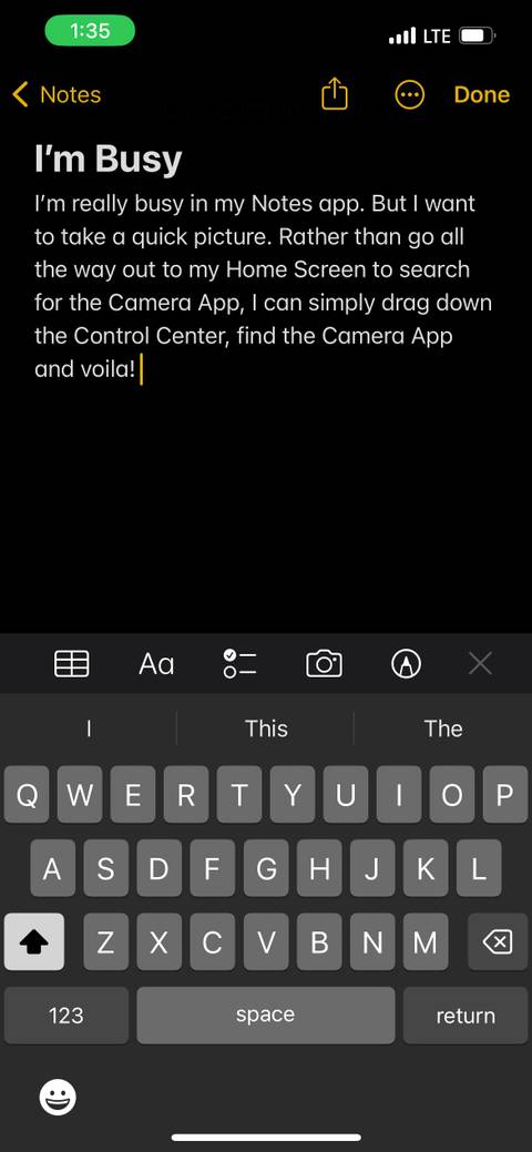 Apple Notes Camera 3 Alternate Ways to Open Your iPhone's Camera