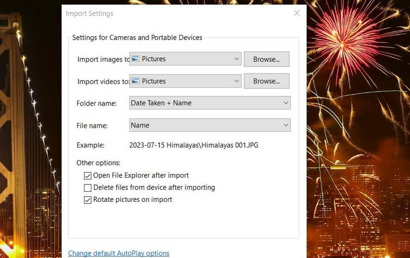 Import Pictures How to Import Photos From Your Camera Onto a Windows 10 PC