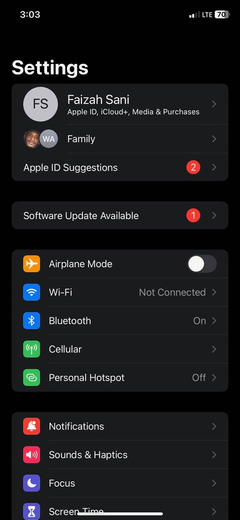 How to Leave an Apple Family Sharing Group on Your iPhone, iPad, or Mac