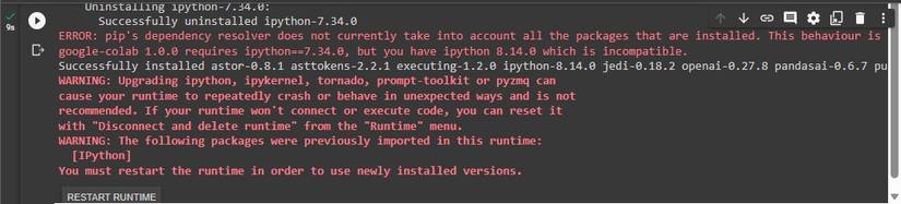 Panda Incompatible Program Detected Introduction to PandasAI: The Generative AI Python Library