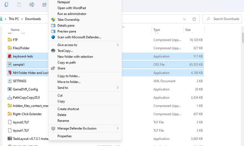 How to Automatically Move Selected Files Into a New Folder on Windows 11
