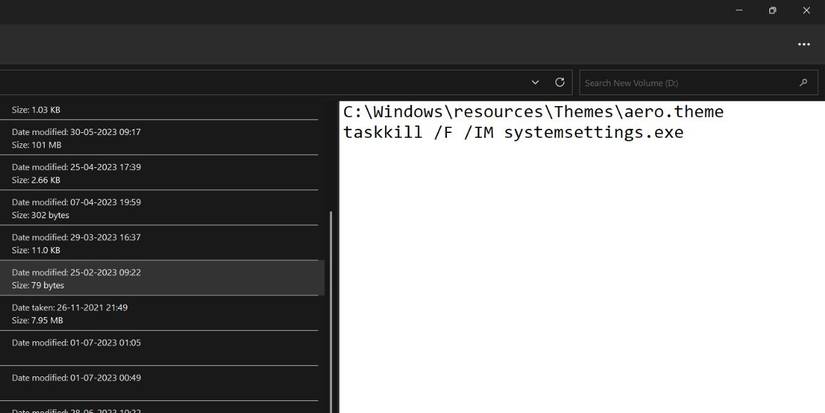 Catch File How to View a Batch File's Contents on Windows 11