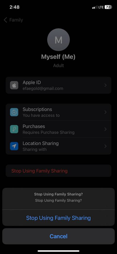 How to Leave an Apple Family Sharing Group on Your iPhone, iPad, or Mac