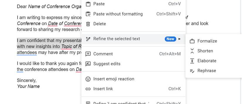 How to Enhance Your Writing With Duet AI in Google Docs