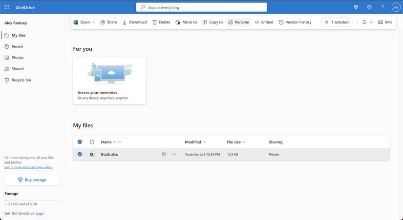 How to Use OneDrive to Create and Share Microsoft Excel Documents