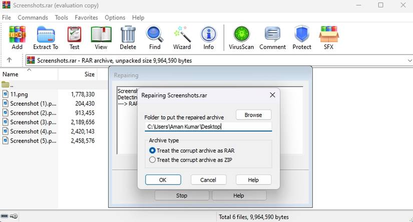 6 Ways to Fix the Checksum Error in WinRAR