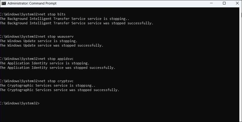 Reset Windows Update Using Powershell How to Reset the Windows Update Components