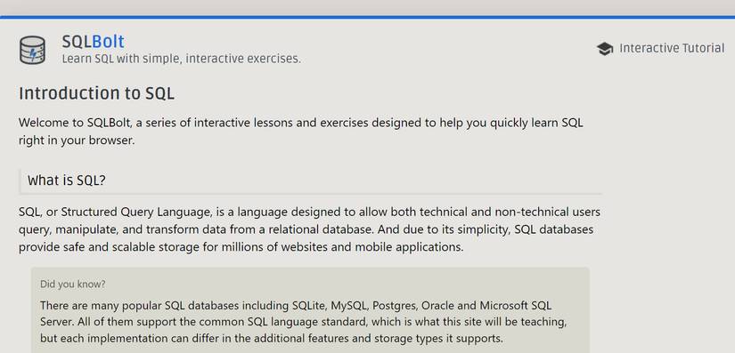 Hone Your SQL Skills With These 6 Games
