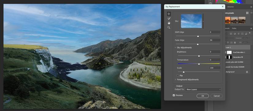 How to Combine Two Photos Using Generative Fill in Photoshop