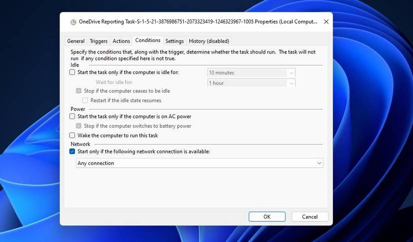 Task And Conditions How to Fix the