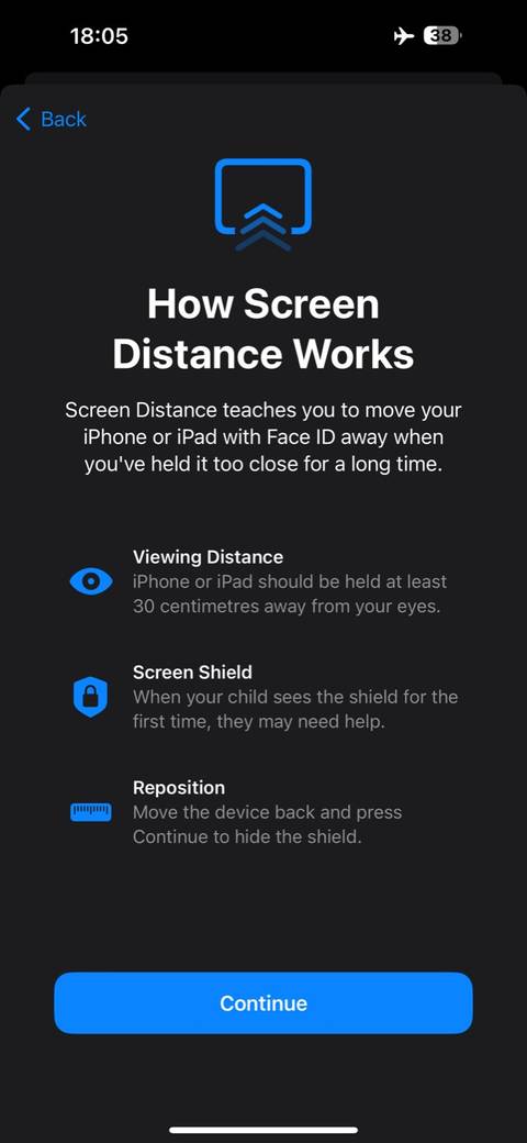 Iphone Screen Distance Alert How to Use Screen Distance to Protect Your Eyes While Using Your iPhone ...