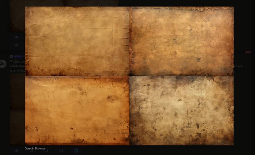 How to Create a Library of Textures in Midjourney Based on Your Photos