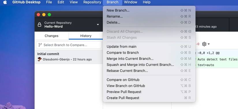 How to Use GitHub Desktop on a Mac