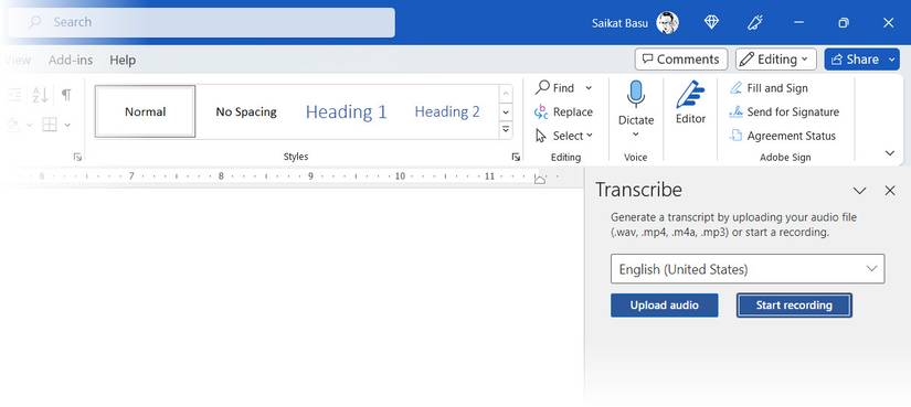 Talk Script Word How to Use Microsoft Word for Voice Transcriptions
